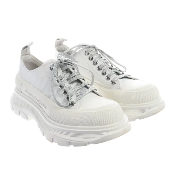 Flats in White, , Alexander McQueen