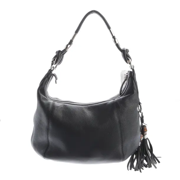 Schultertasche in Schwarz, Leder, Gucci