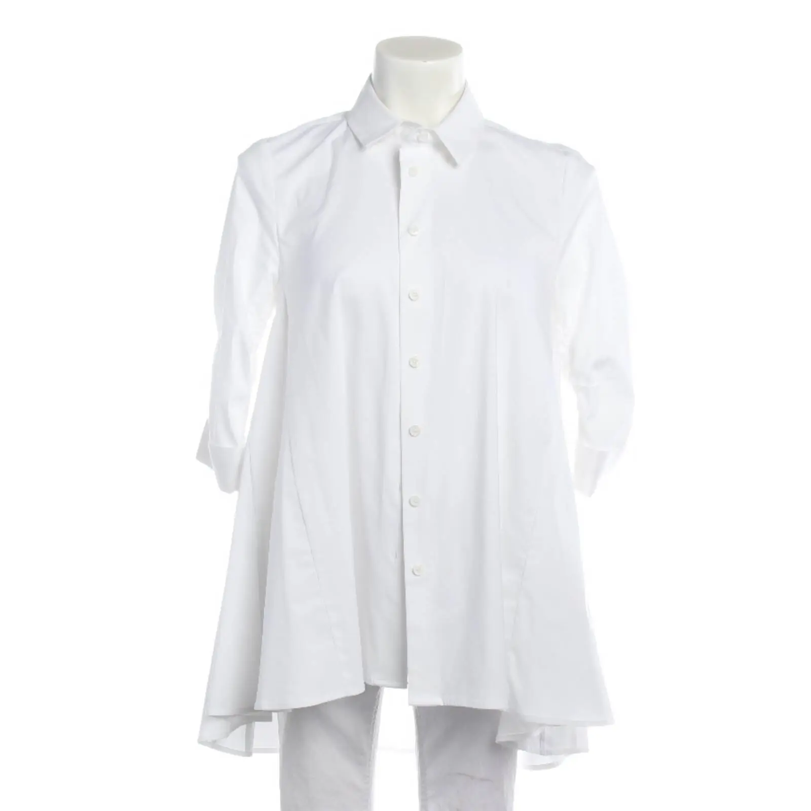 Chemisier Blanc Steffen Schraut - Taille 36/38 - Occasion Très Bon état