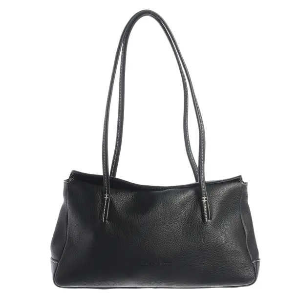 Schultertasche, in Schwarz, Leder, Marc O'Polo