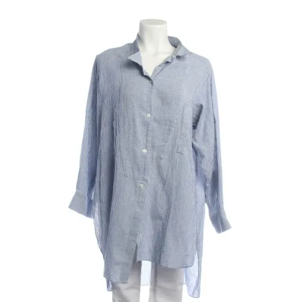 Blouse in Blue, Cotton, Loewe