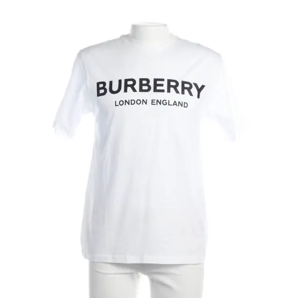 T-Shirt in White, Cotton, Burberry