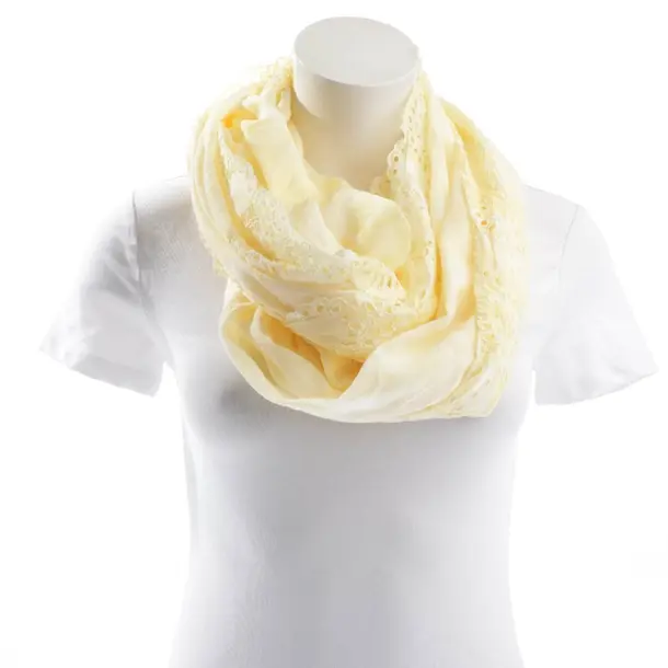 Sciarpa, in Giallo, Cotone, Nina Ricci