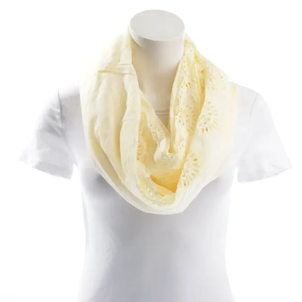 Scarf in Yellow, Cotton, Nina Ricci