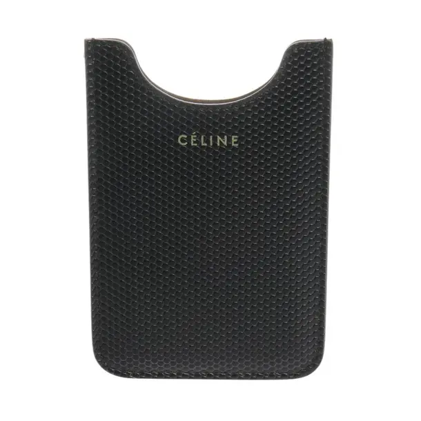 Etui, in Schwarz, Leder, Céline