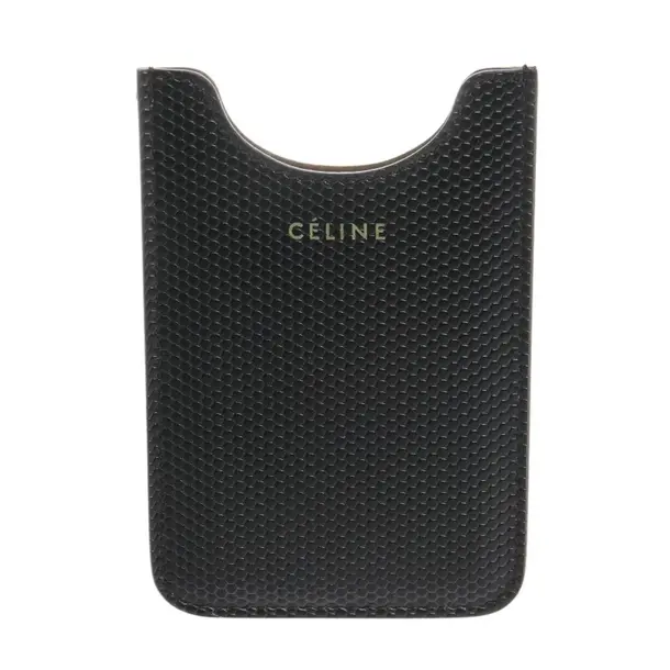 Etuis, in Nero, Pelle, Céline