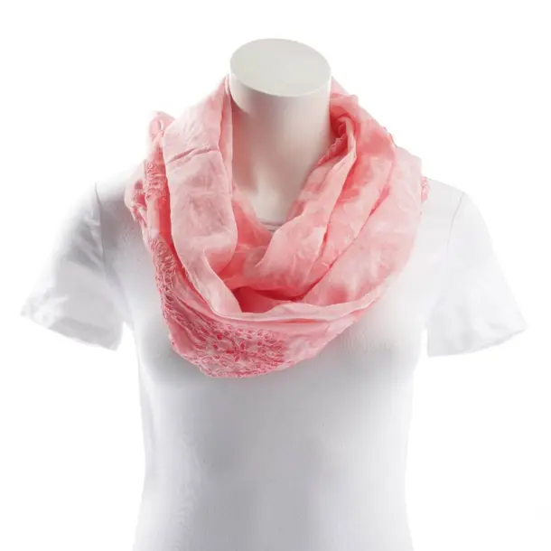 Scarf in Pink, Cotton, Nina Ricci