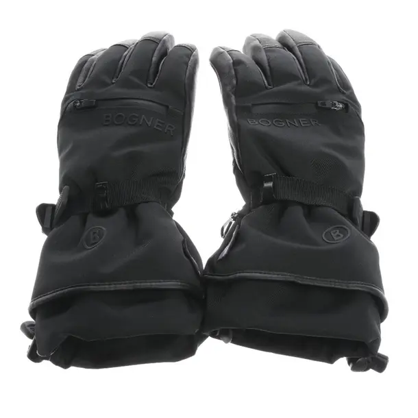 Ski Gloves in Black, Polyester, Bogner
