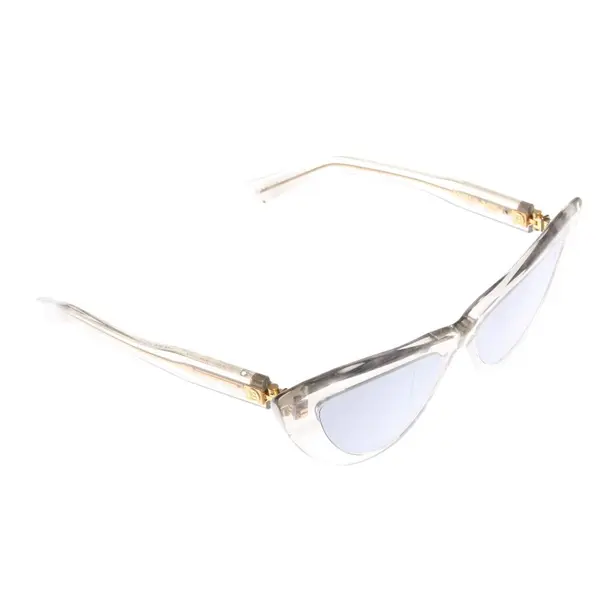 Sonnenbrille, in Transparent, Kunststoff, Balmain