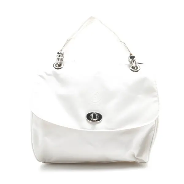 Schultertasche in Weiß, Polyvinyl, Bogner