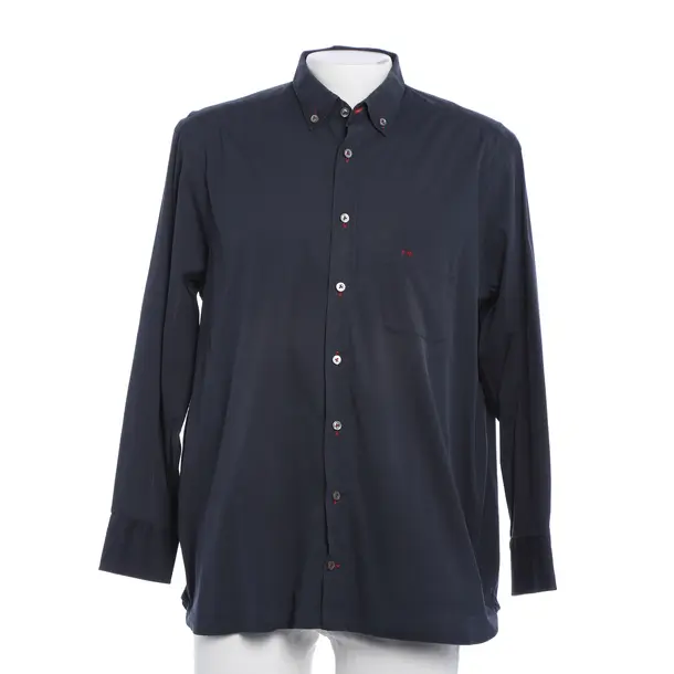 Hemd, in Dunkelgrau, Baumwolle, Van Laack