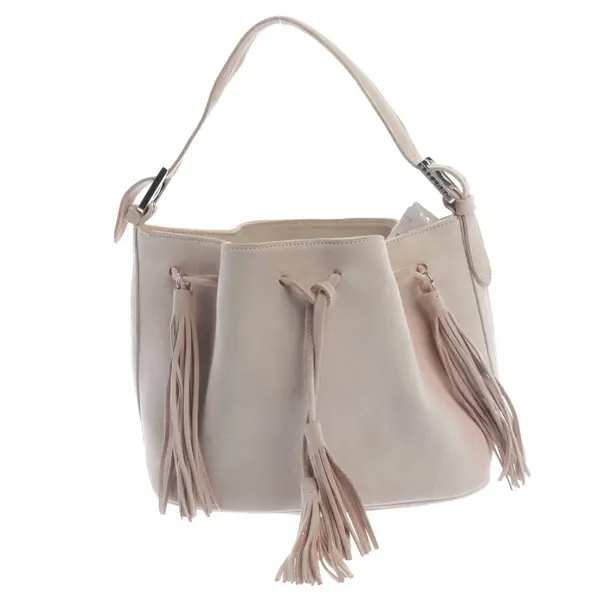 Handtasche, in Hellrosa, Leder, Unützer