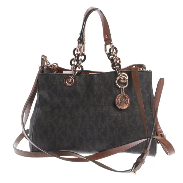 Borsetta, in Marrone scuro, Pelle, Michael Kors