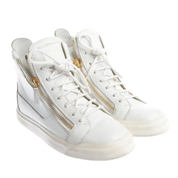 High-Top Sneaker in Weiß, , Giuseppe Zanotti
