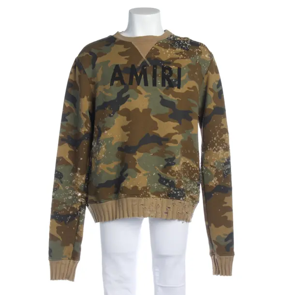 Sweatshirt in Braun, Baumwolle, Amiri