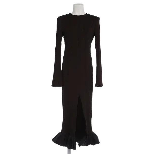 Cocktailkleid in Braun, Viskose, Designerartikel
