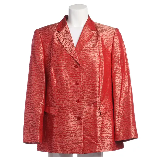 Blazer in Red, Cotton, Manzoni 24