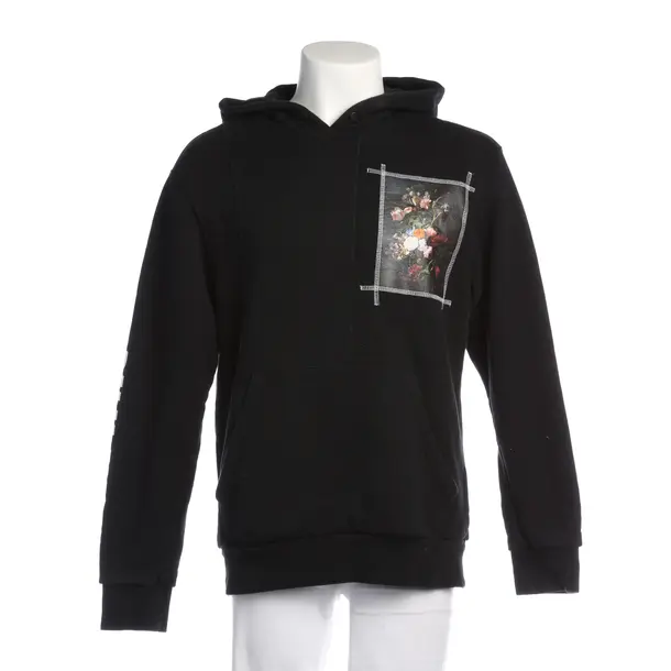 Hooded Sweatshirt in Black, Cotton, Palm Angels