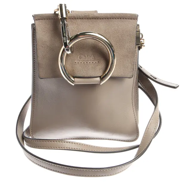 Abendtasche in Braun, Leder, Chloé
