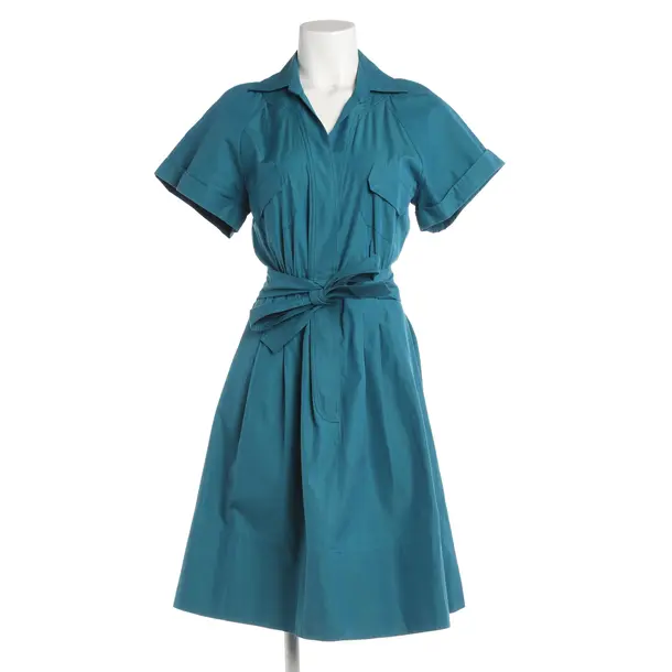 Dress, in Blue, Cotton, Loro Piana