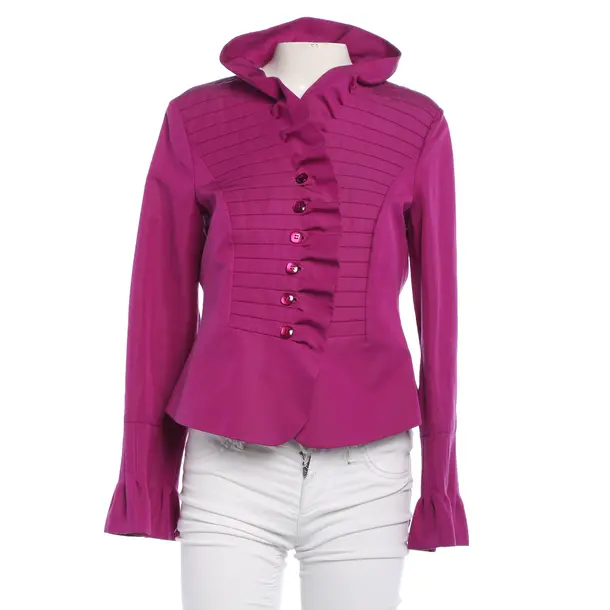 Blazer, in Fuchsia, Baumwolle, Armani Collezioni