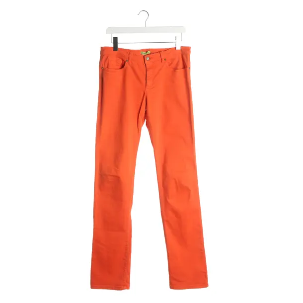 Straight Fit Jeans, in Dark Orange, Cotton, Versace Jeans