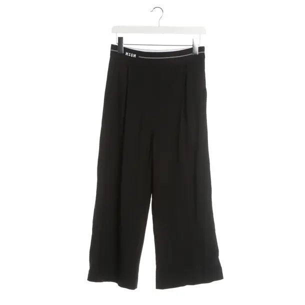 Hose, in Schwarz, Viskose, MSGM