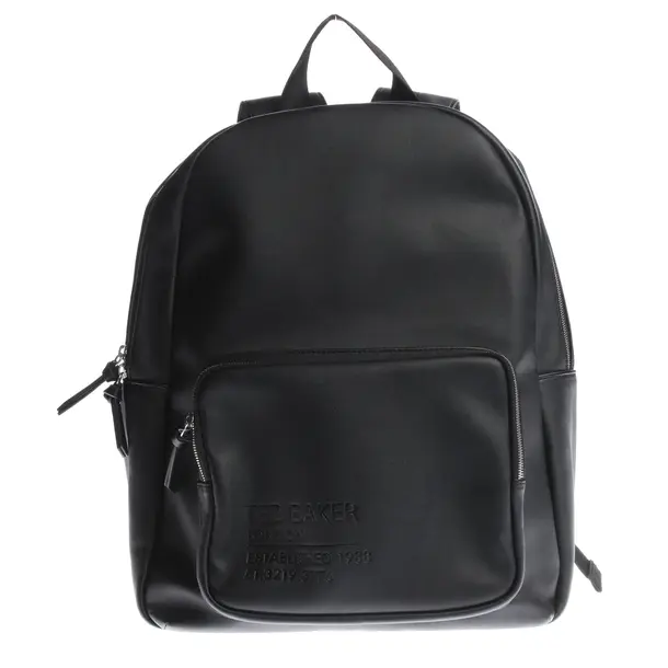 Backpack in Black, Polyurethane, Ted Baker