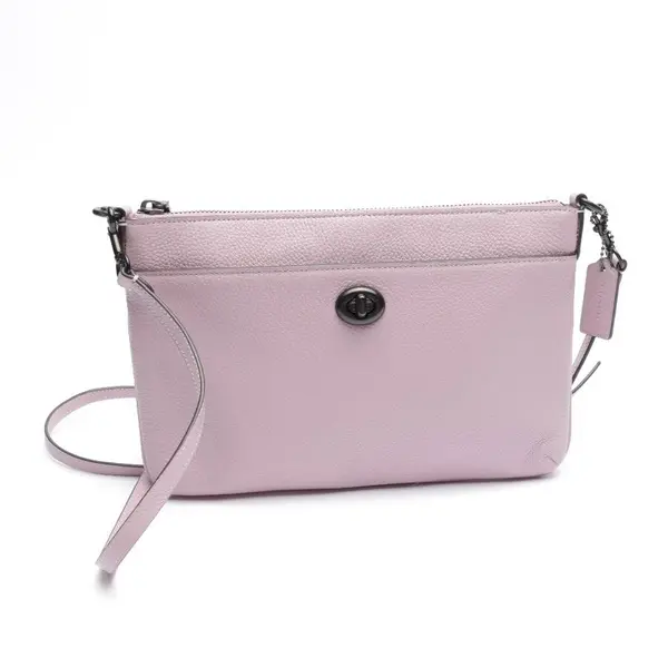 Umhängetasche in Rosa, Leder, Coach