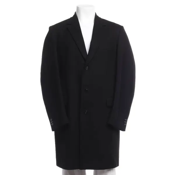 Winter Coat in Black, Wool, Prada
