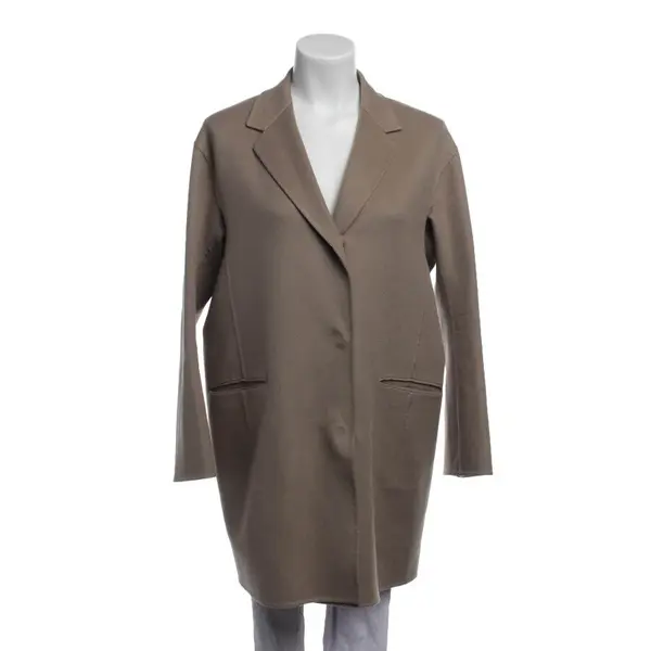 Cashmere Coat in Green, Cashmere, Jil Sander