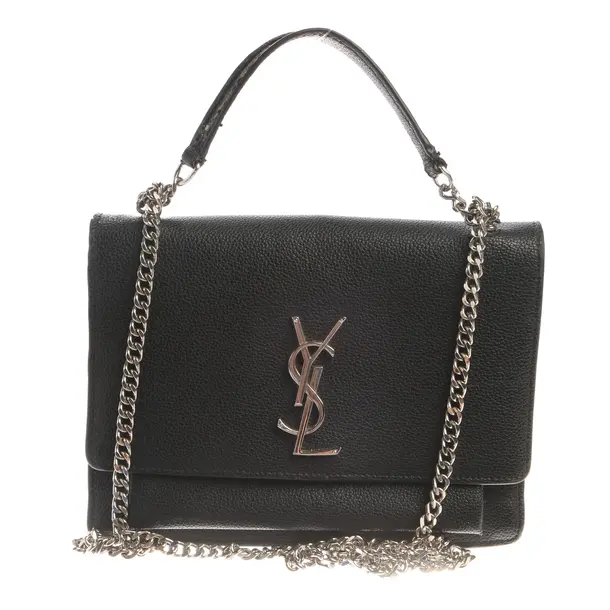 Schultertasche in Schwarz, Leder, Saint Laurent