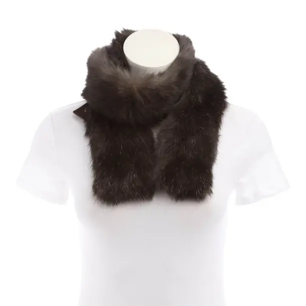 Schal in Braun, Fell, Gucci