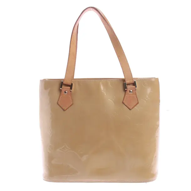 Handbag in Yellow, Canvas, Louis Vuitton