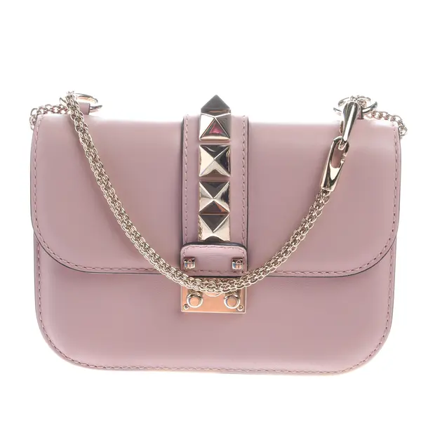 Schultertasche in Rosa, Leder, Valentino