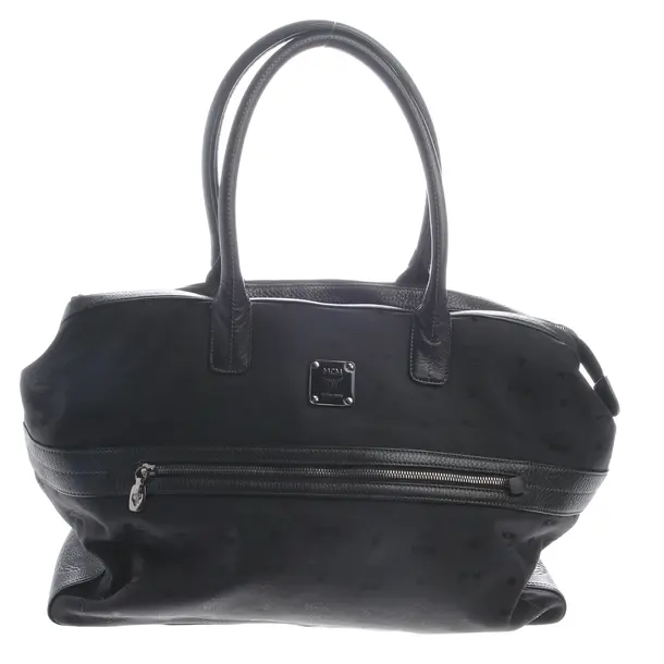 Handtasche in Schwarz, Leder, MCM