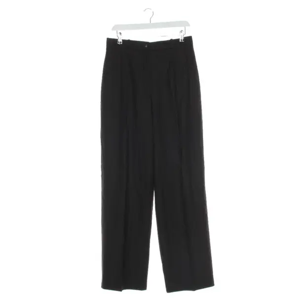 Hose, in Dunkelbraun, Wolle, Hermès