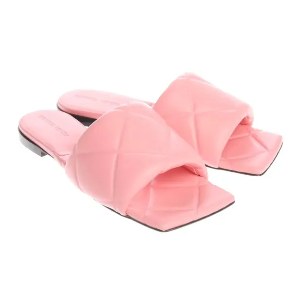 Sandalen, in Hellrosa, Bottega Veneta