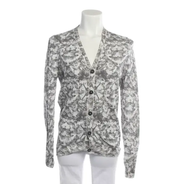 Cardigan, in Gray, Cotton, Alexander McQueen