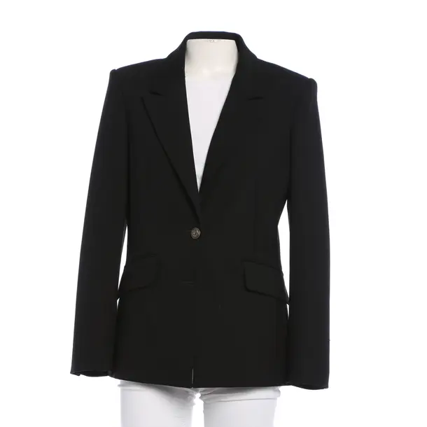 Blazer, in Black, Polyester, Maje