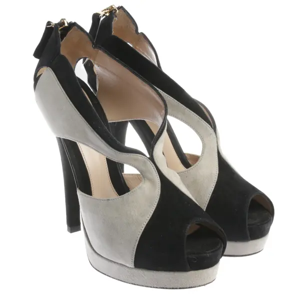 Sandaletten in Grau, , Fendi