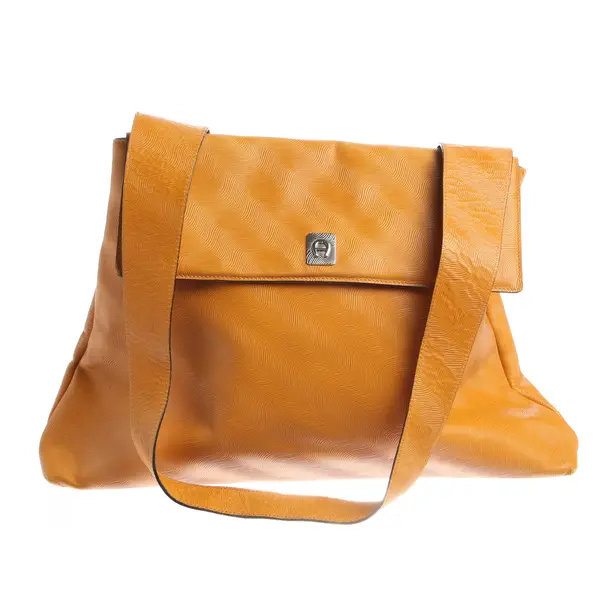 Handbag in Brown, Leather, Aigner