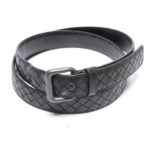 Bottega Veneta Gürtel 100 cm Schwarz - Schwarz - Damen - Pre-Loved Designer Fashion - Bottega Veneta Second Hand Designer Shop