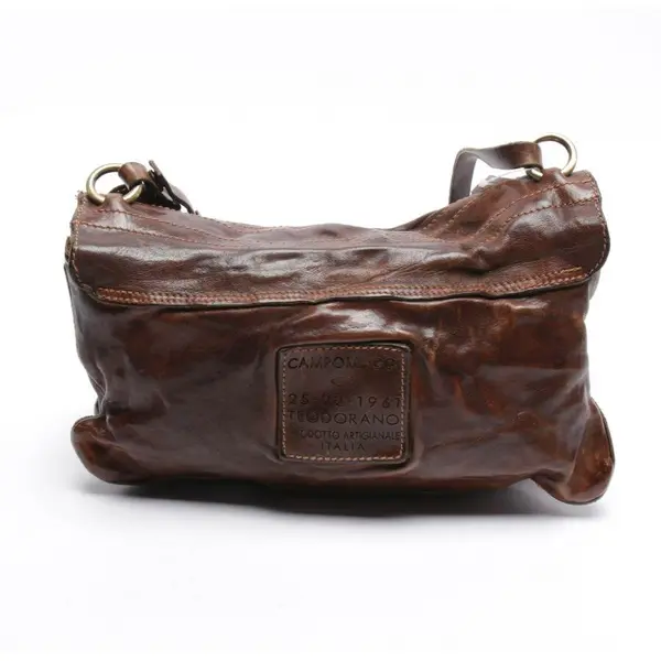 Shoulder Bag in Brown, Leather, Campomaggi