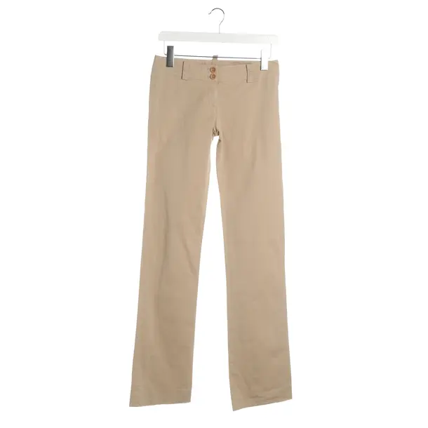Pants, in Beige, Cotton, Patrizia Pepe
