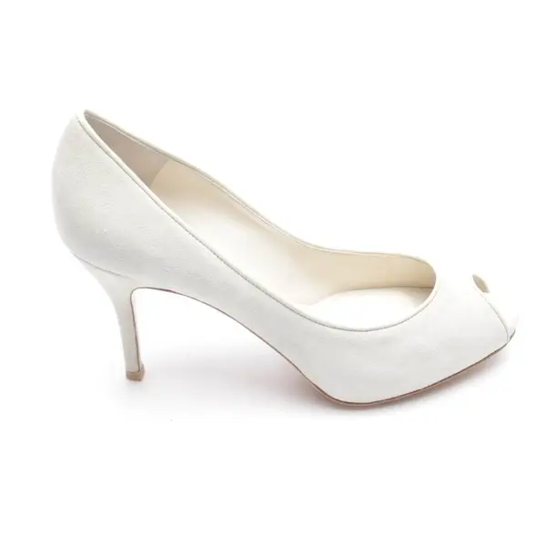 Peeptoes, in Cream, Gianvito Rossi