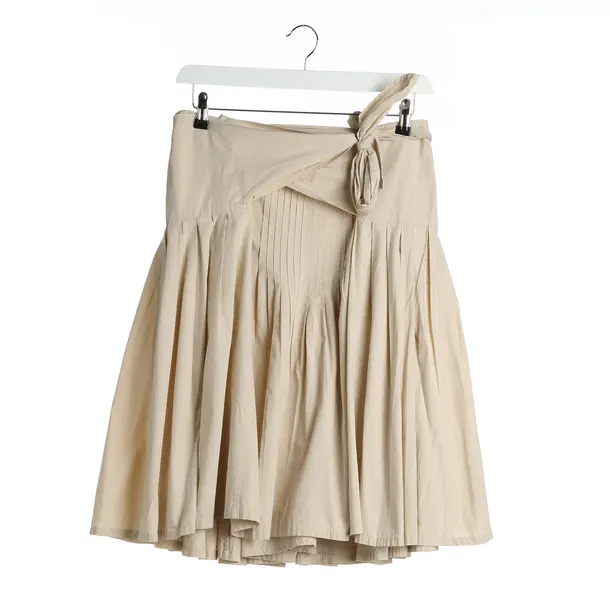 Rock in Weiss, Baumwolle, Dries van Noten