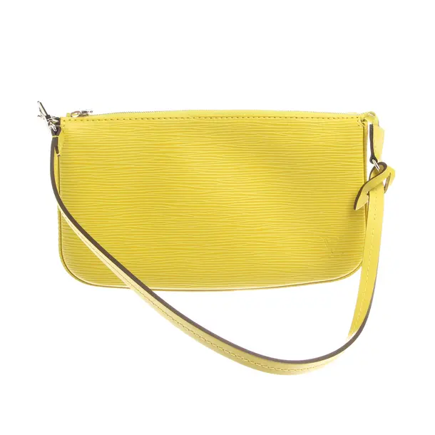 Shoulder Bag in Yellow, Leather, Louis Vuitton