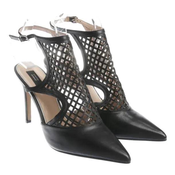 Slingbacks in Schwarz, , Steffen Schraut