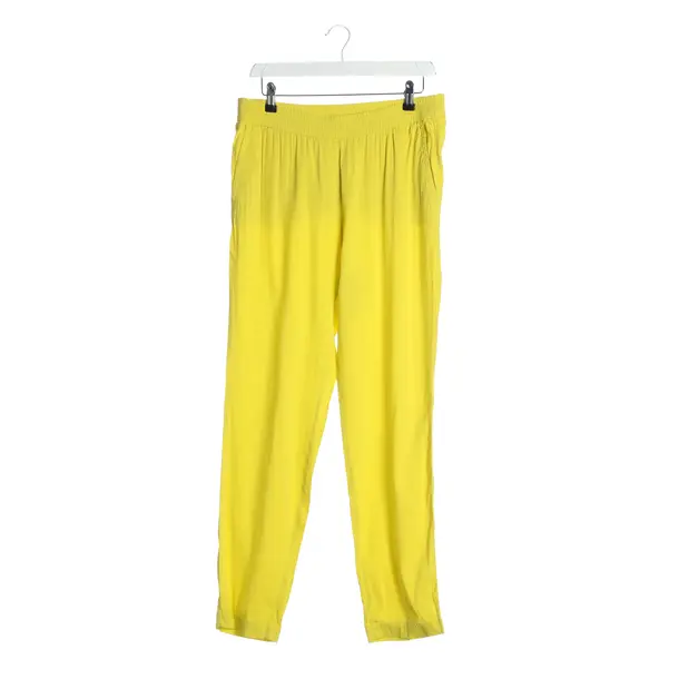 Pants, in Yellow, Linen, Marc Cain